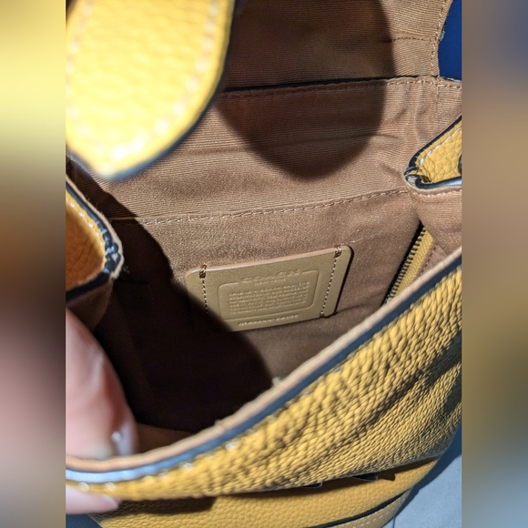 Coach Hudson yellow bag - Picture 5 of 10